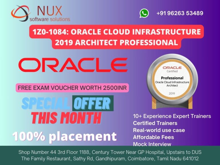 Oracle Cloud Infrastructure 2019 Architect Professional