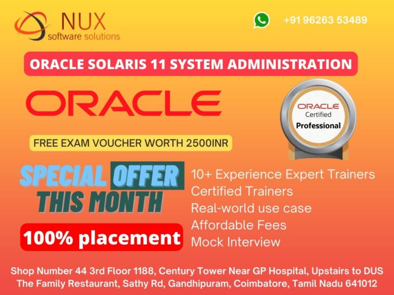 Oracle Solaris 11 System Administration - 1Z0-821