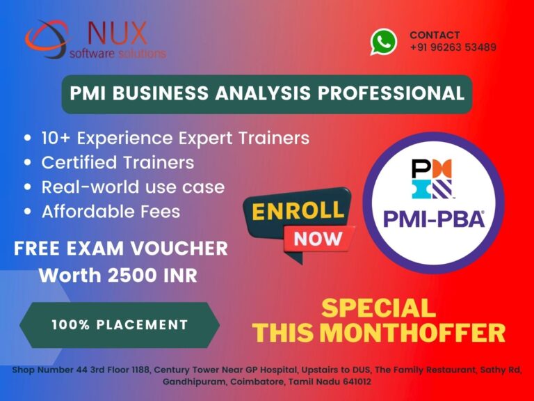 PMI Business Analysis Professional