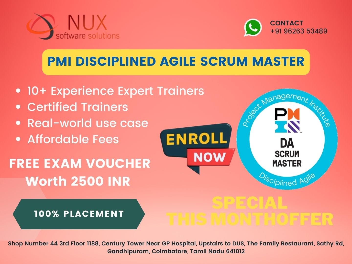 PMI Disciplined Agile Scrum Master