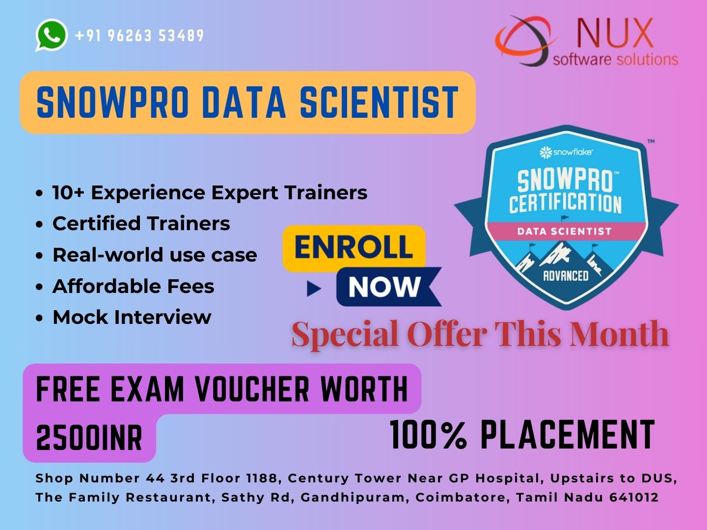 SnowPro Advanced Data Scientist