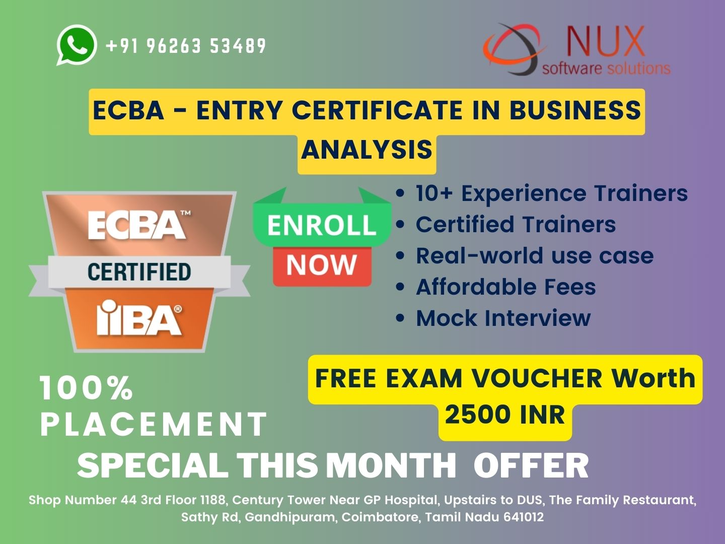 Entry Certificate in Business Analysis