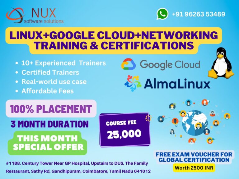 LINUX+google cloud+nETWORKING