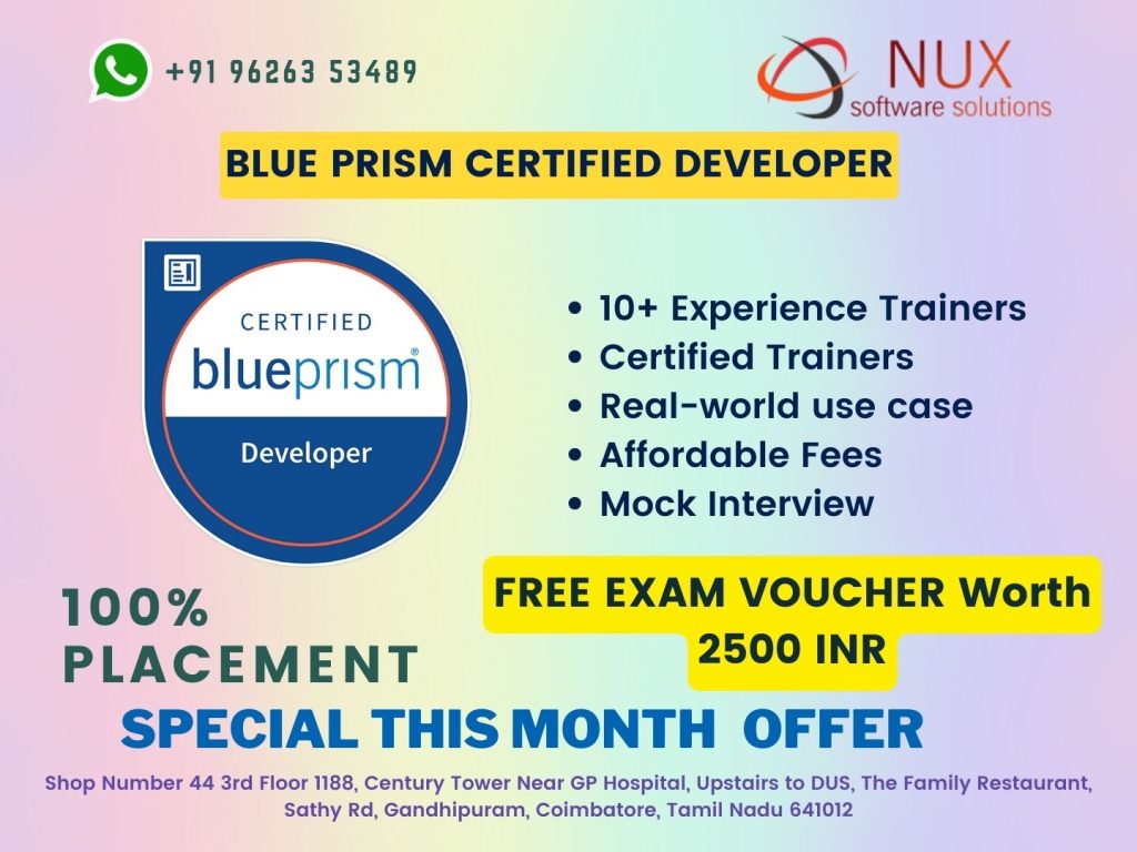 Blue Prism Certified Developer