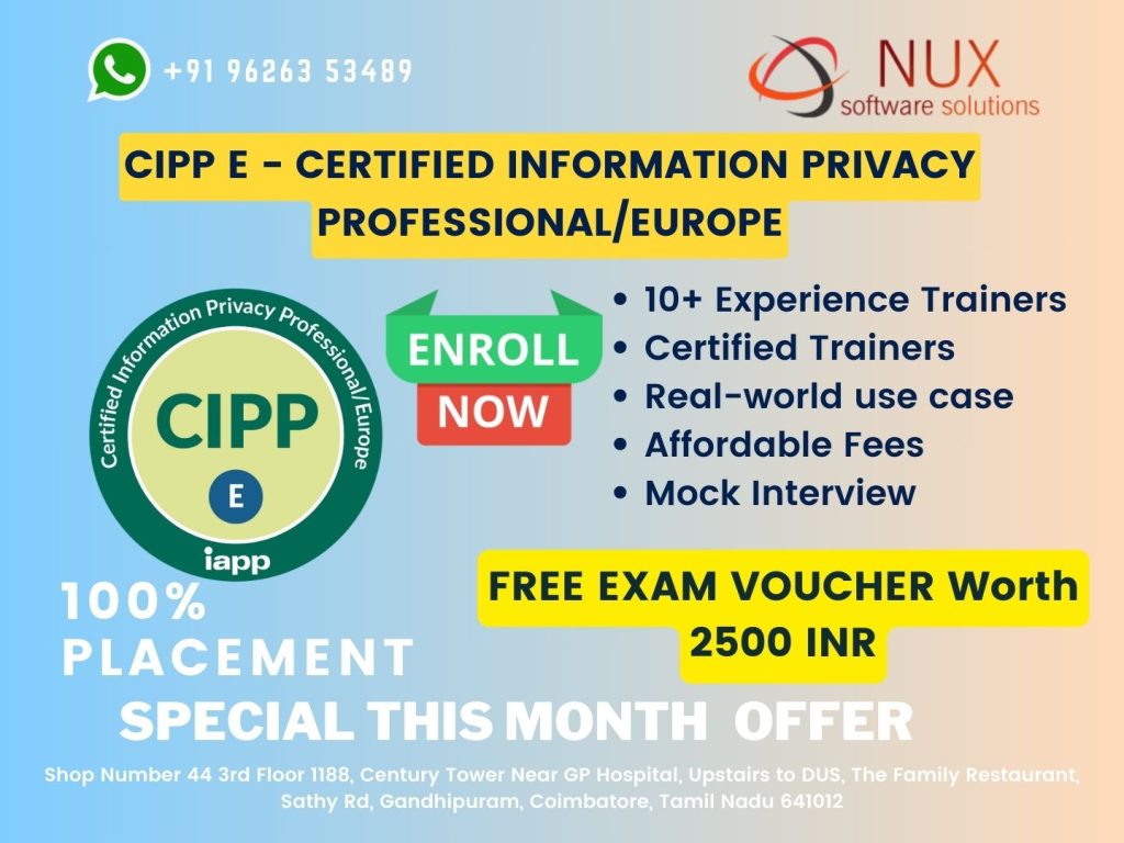 Certified Information Privacy Professional/Europe