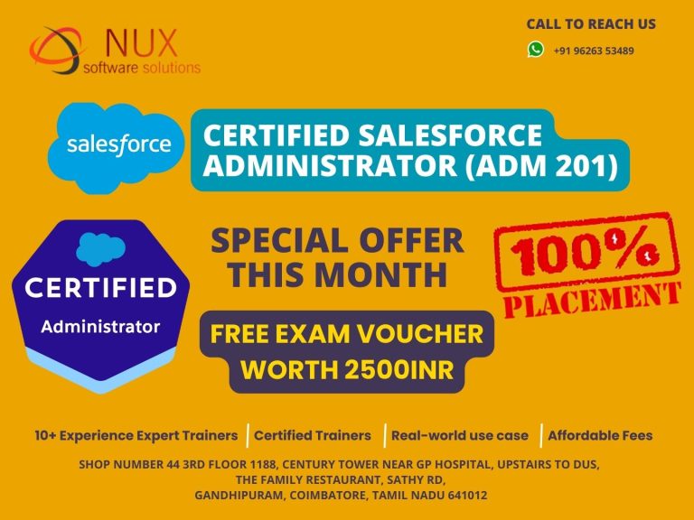 Certified Salesforce Administrator (ADM 201)