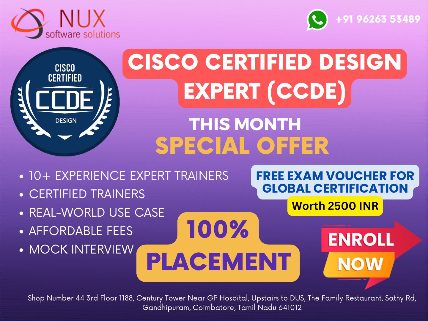 Cisco Certified Design Expert (CCDE)