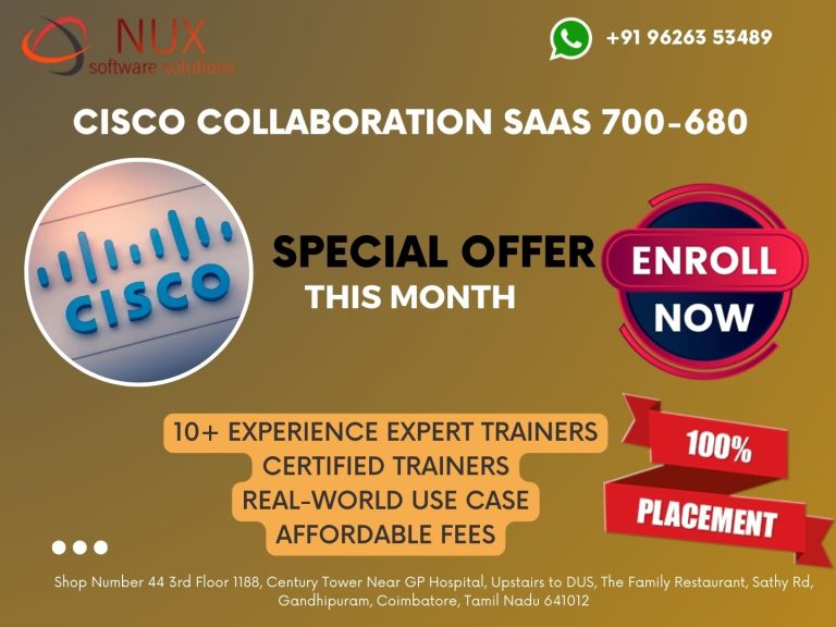 Cisco Collaboration SaaS (700-680) Training and Certification