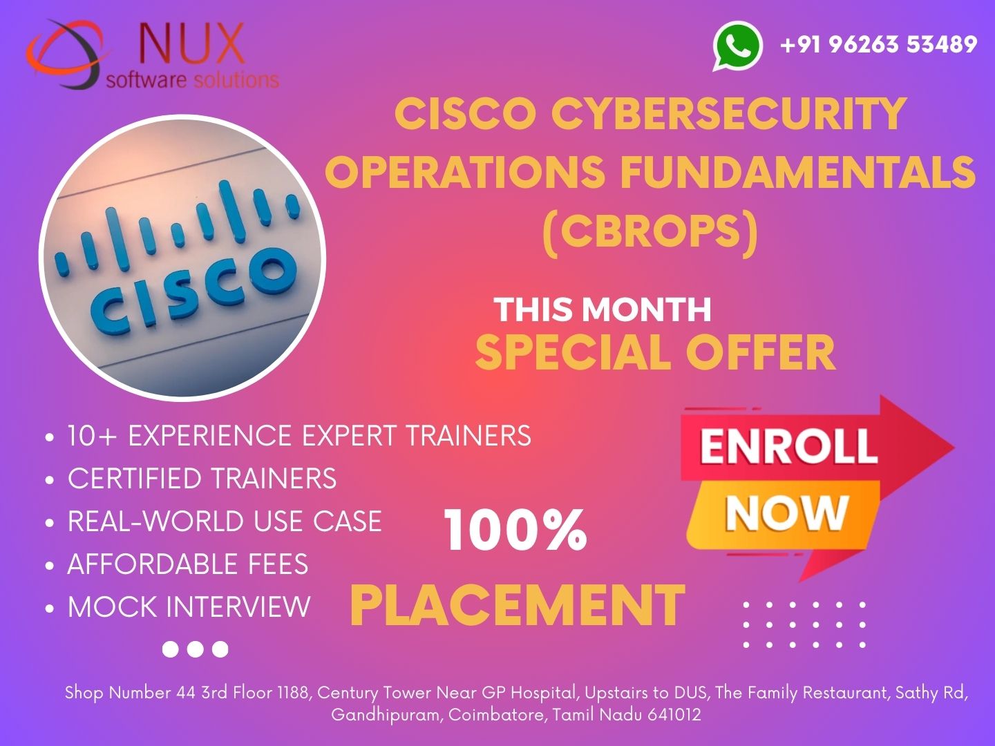 Cisco Cybersecurity Operations Fundamentals (CBROPS)