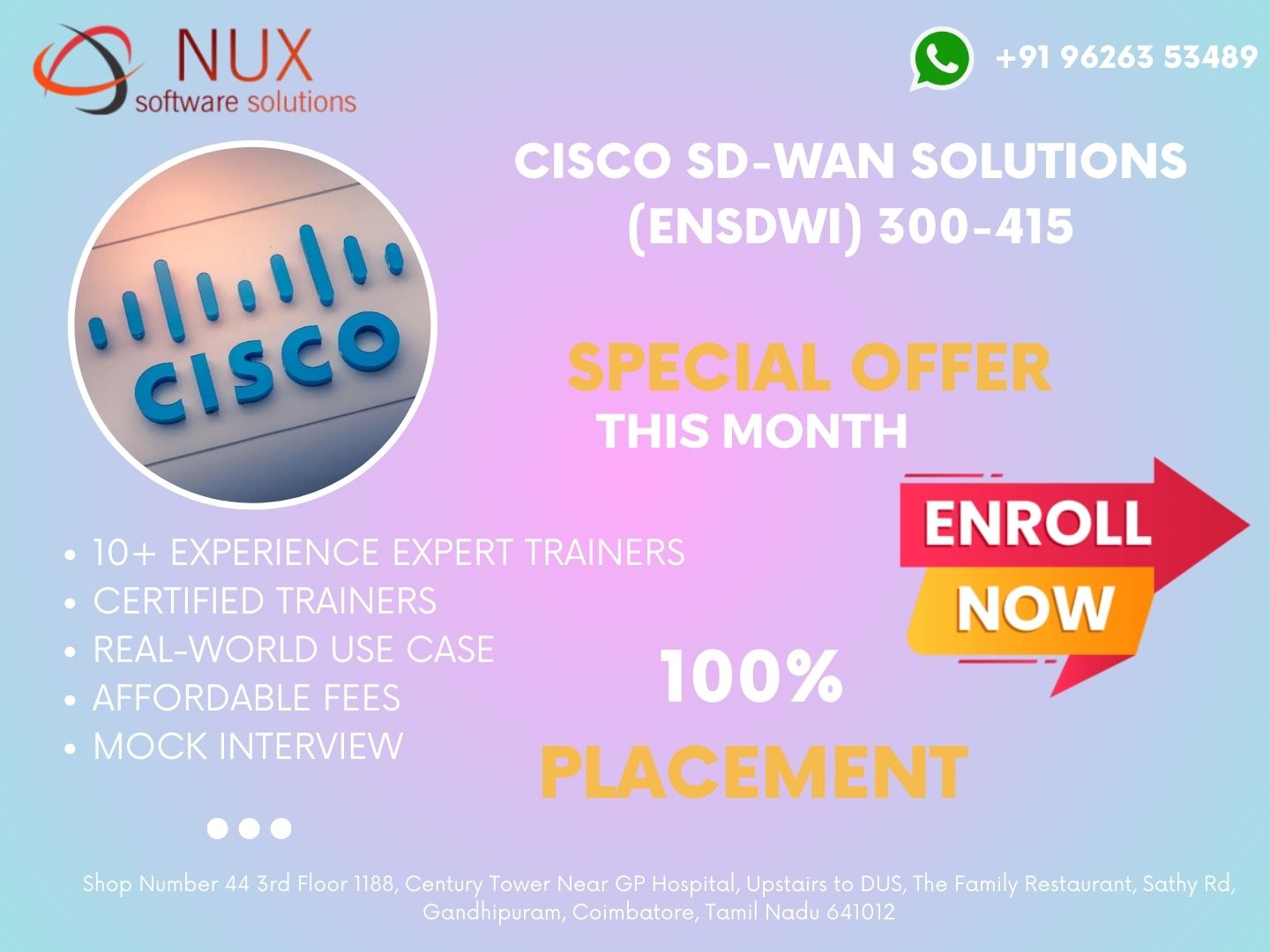 Cisco SD-WAN Solutions (ENSDWI) 300-415