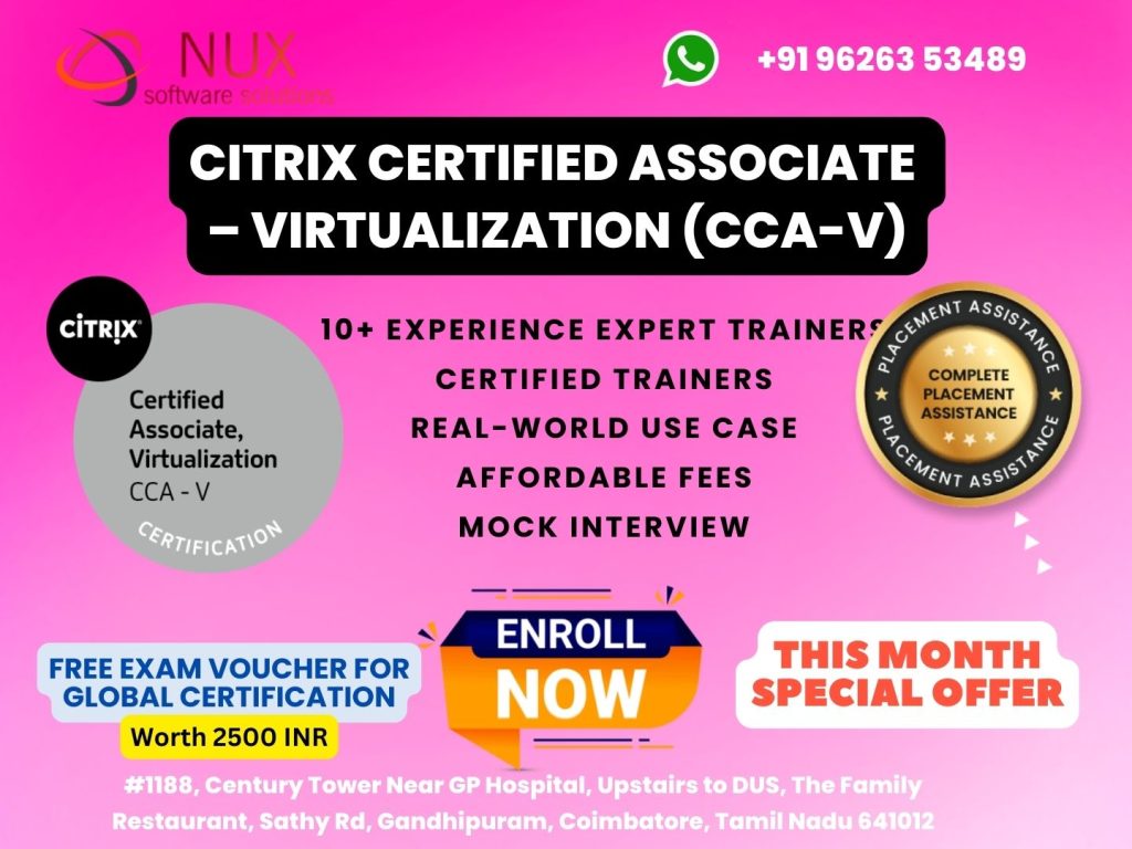 Citrix Certified Associate - Virtualization (CCA-V)