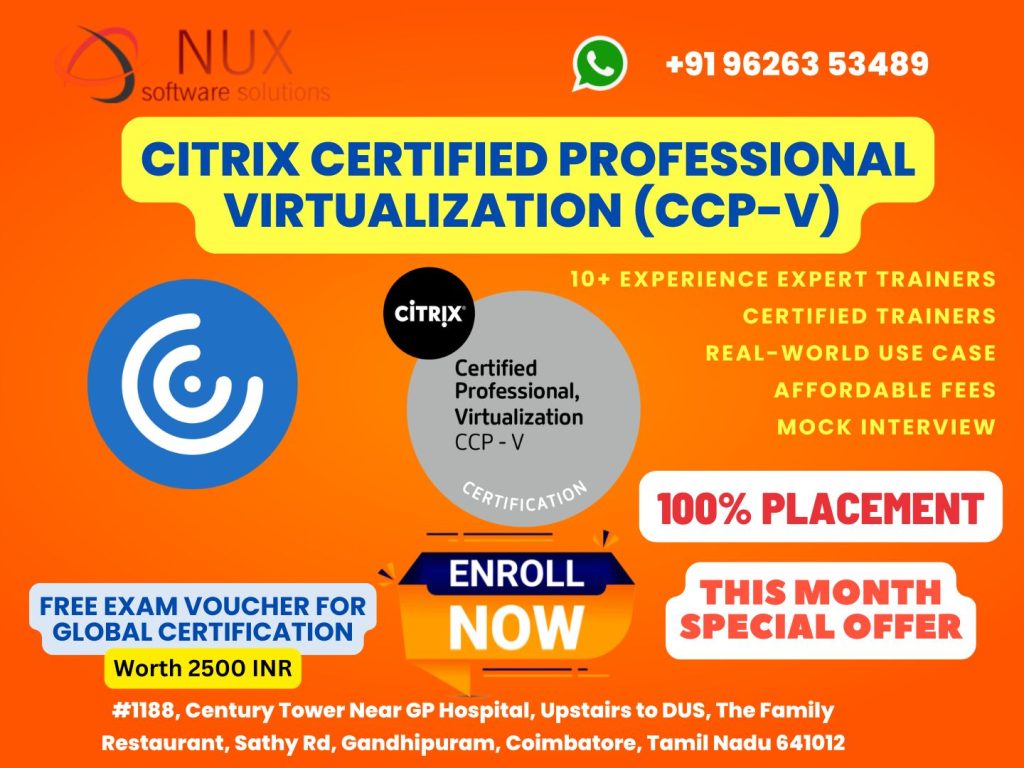 Citrix Certified Professional Virtualization (CCP-V)