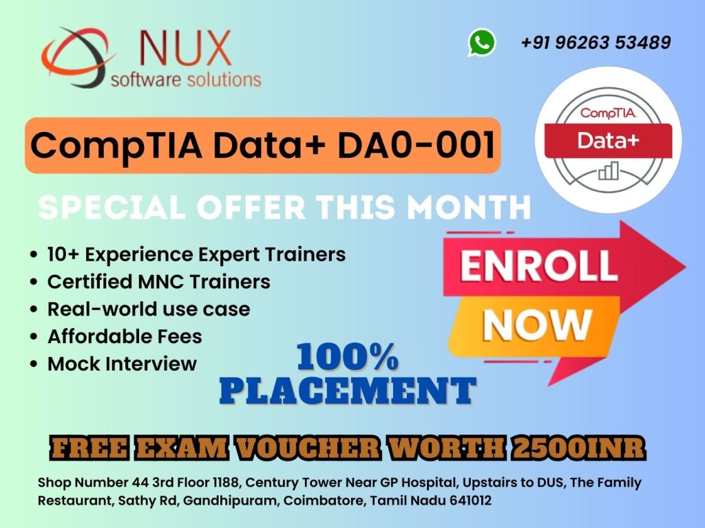 CompTIA Data+ DA0-001