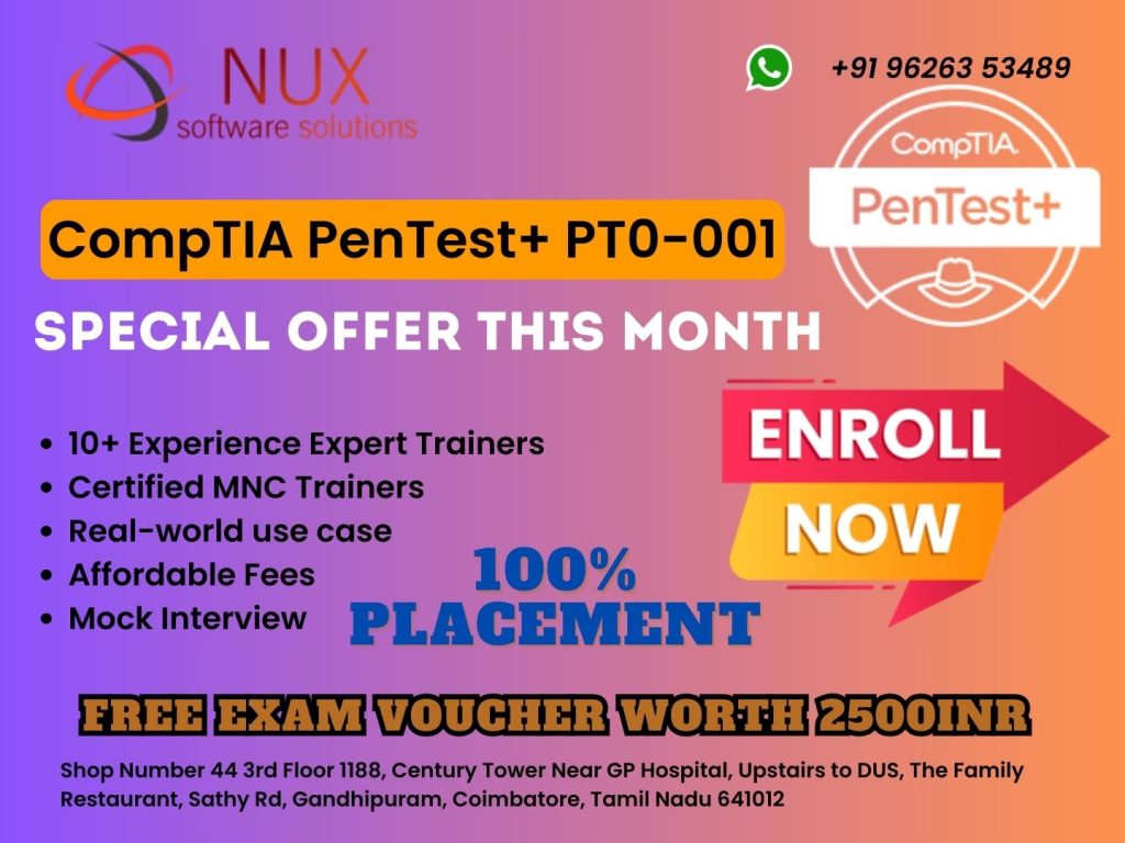 CompTIA PenTest+ PT0-001