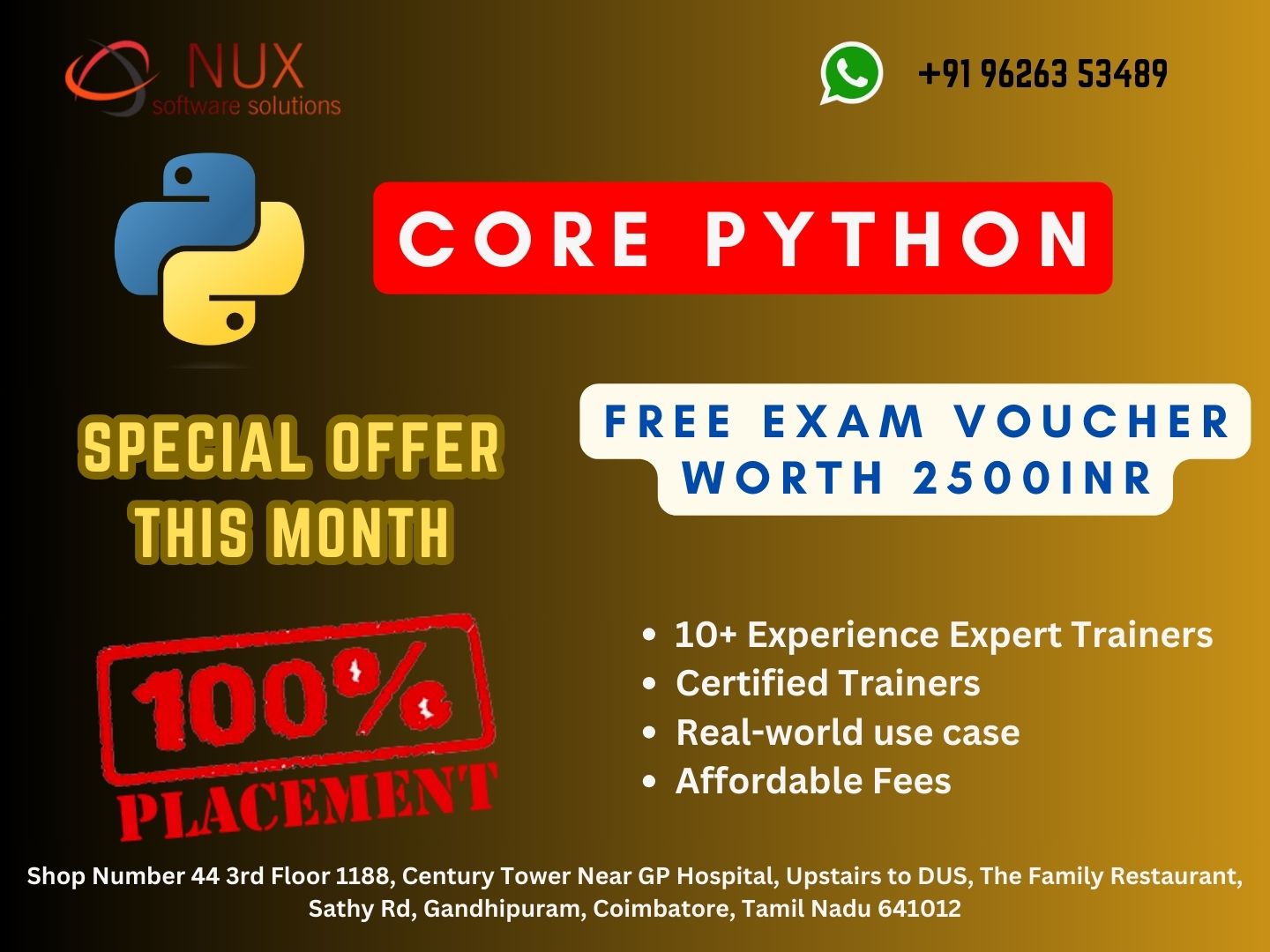 Certified Core Python Training