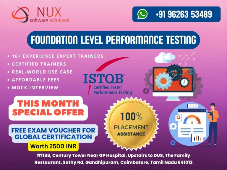 Foundation Level Performance Testing