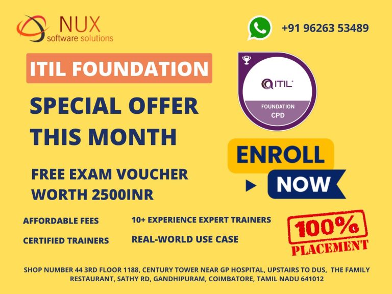 ITIL Foundation Training and Certification