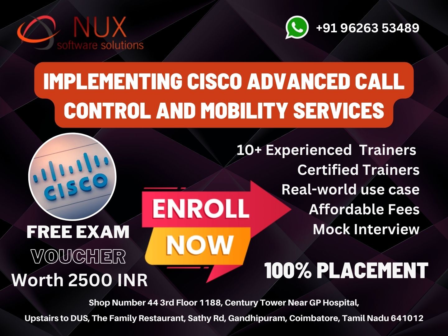 Implementing Cisco Advanced Call Control and Mobility Services 300-815