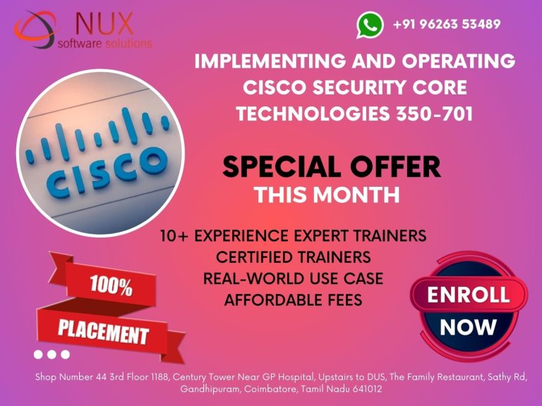 Implementing and Operating Cisco Security Core Technologies 350-701