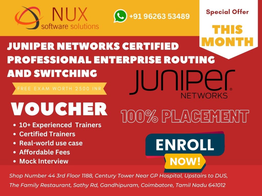 Juniper Networks Certified Professional Enterprise Routing and Switching