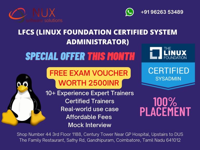 LFCS (Linux Foundation Certified System Administrator)