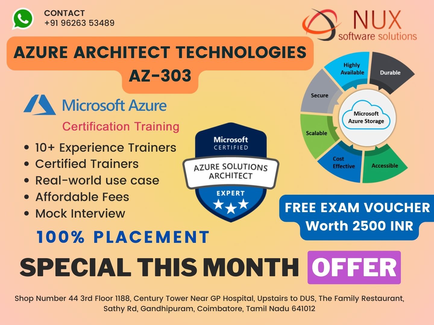 Microsoft Certified: Microsoft Azure Architect Technologies - AZ-303