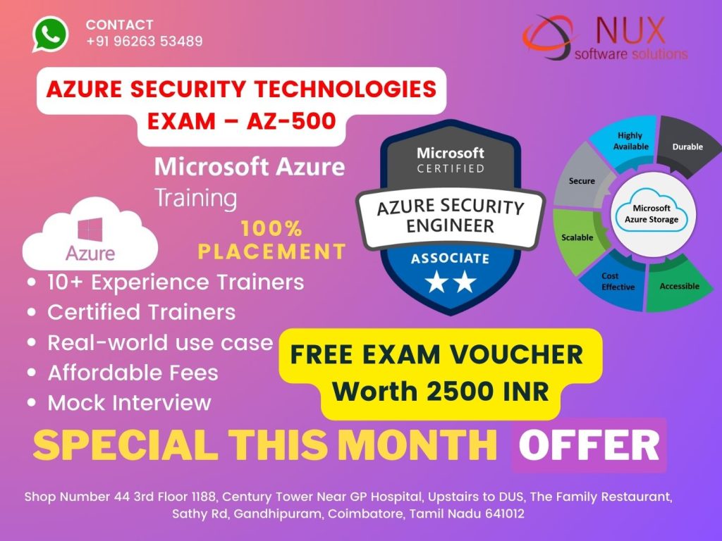 Microsoft Certified: Microsoft Azure Security Technologies Exam - AZ-500