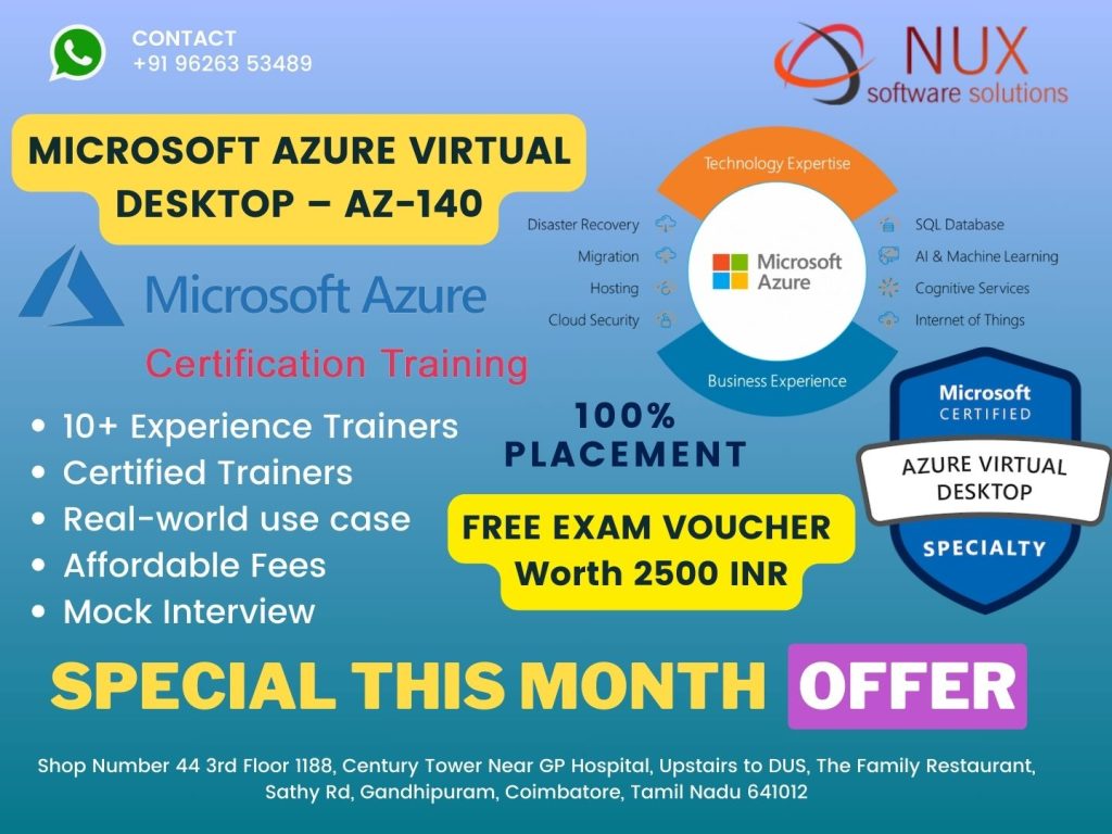 Microsoft Certified: Microsoft Azure Virtual Desktop Training and certification - AZ-140