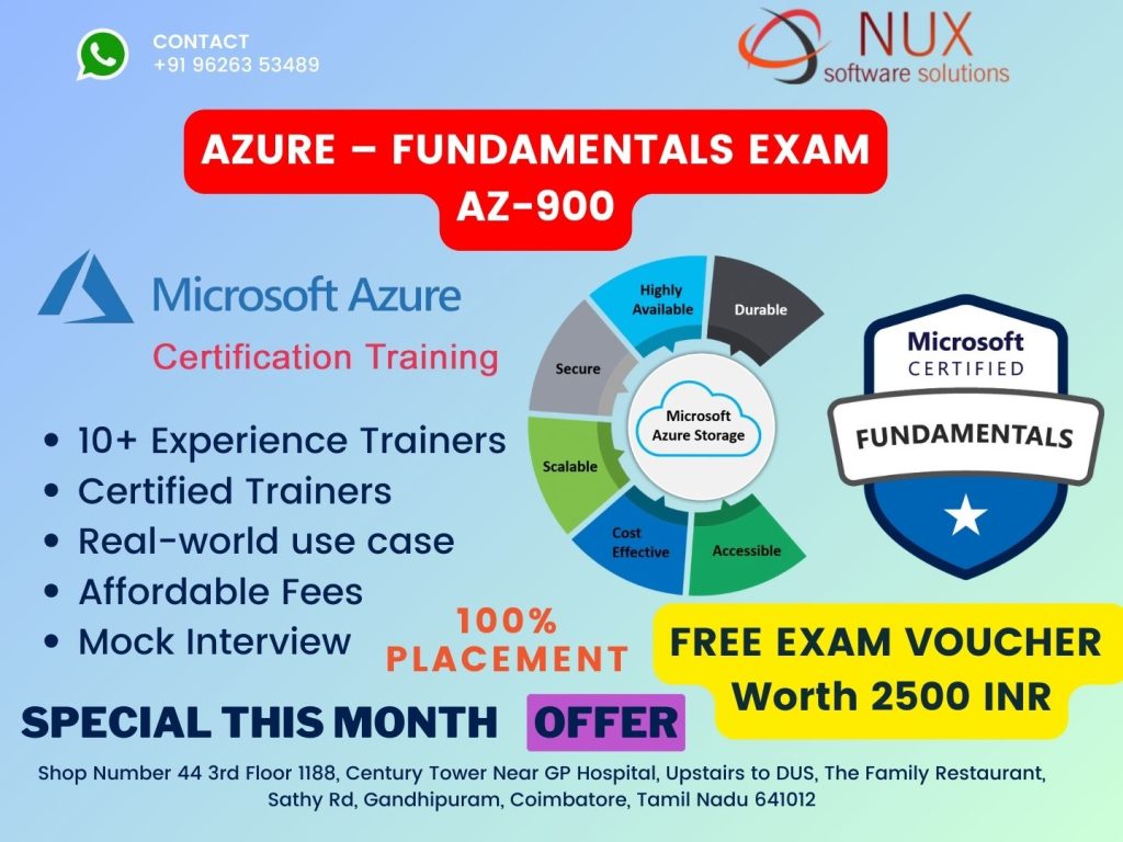 Microsoft Certified: Azure - Fundamentals Exam AZ-900 Training and certification