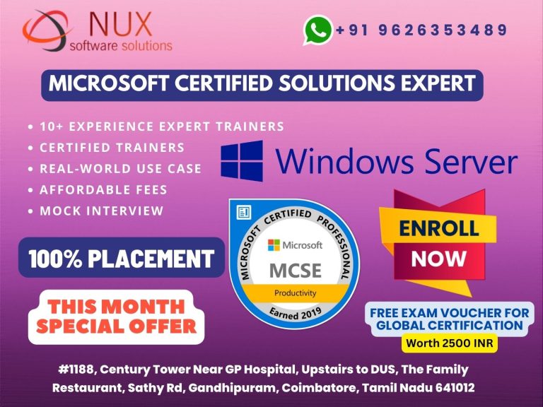 Microsoft Certified Solutions Expert (MCSE) Certification