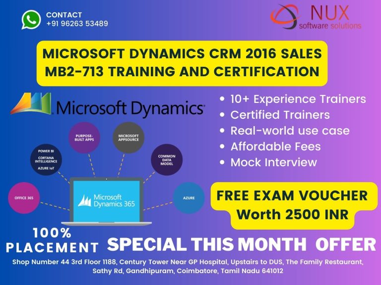 Microsoft Dynamics CRM 2016 Sales MB2-713