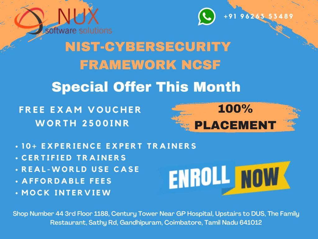 NIST-Cybersecurity Framework NCSF Training and Certification