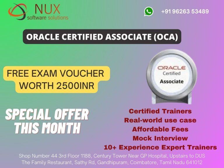 Oracle Certified Associate (OCA)