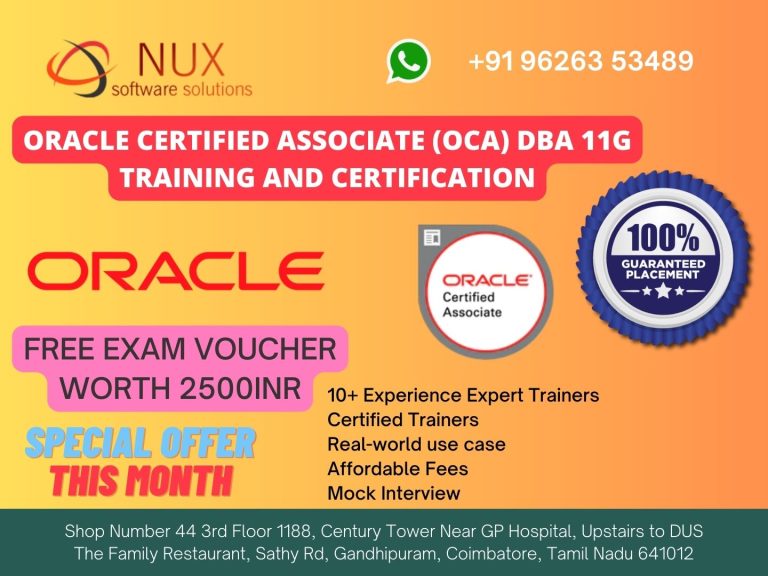 Oracle Certified Associate (OCA) DBA 11g