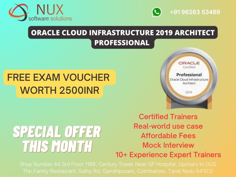 Oracle Cloud Infrastructure 2019 Architect Professional