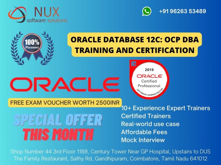 Oracle Database 12c : OCP DBA