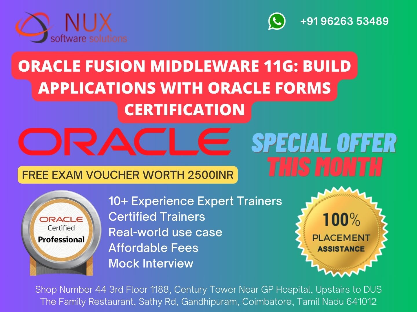 Oracle Fusion Middleware 11g: Build Applications with Oracle Forms