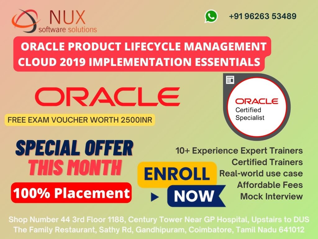 Oracle Product Lifecycle Management 2023 Implementation