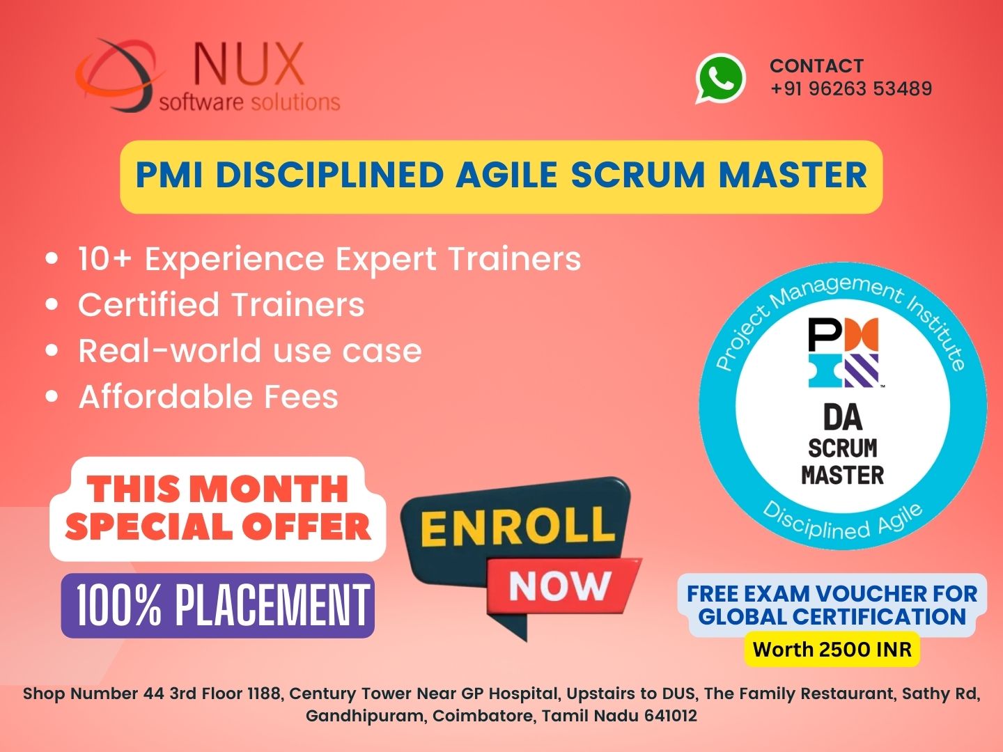 PMI Disciplined Agile Scrum Master