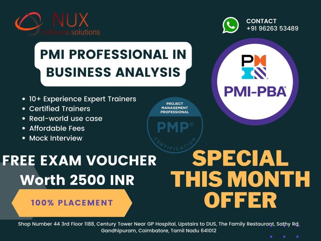 PMI Professional in Business Analysis