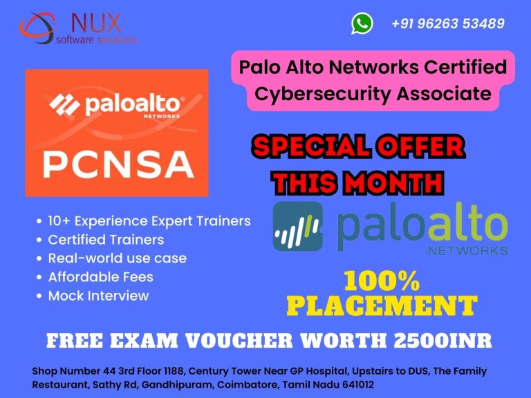 Palo Alto Networks Certified Cybersecurity Associate