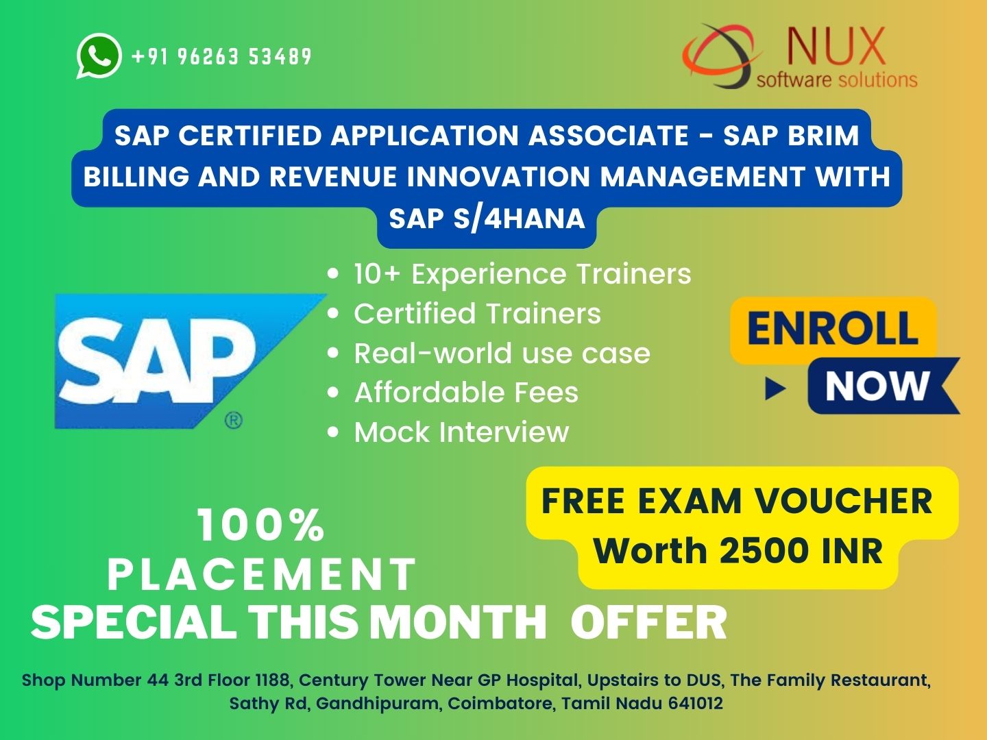 SAP Certified Application Associate - SAP BRIM Billing and Revenue Innovation Management with SAP S_4HANA