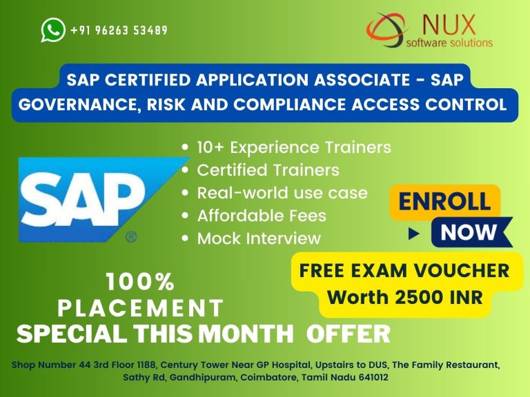 SAP Certified Application Associate - SAP Governance, Risk and Compliance Access Control 12.0