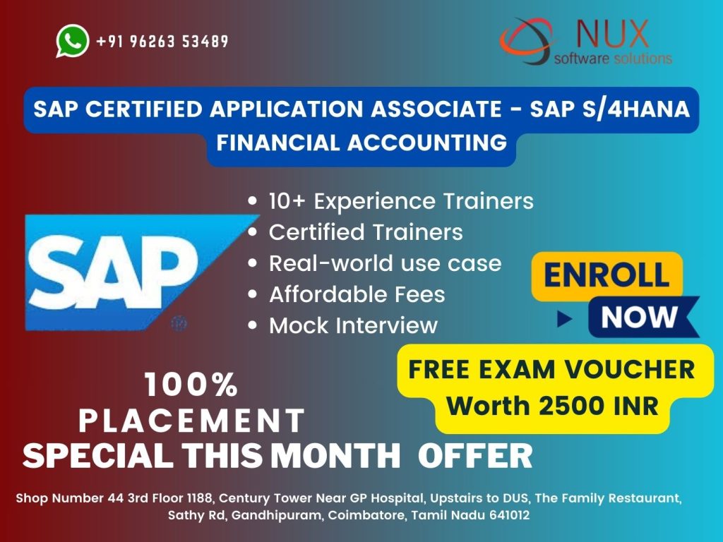 SAP Certified Application Associate - SAP S_4HANA Financial Accounting