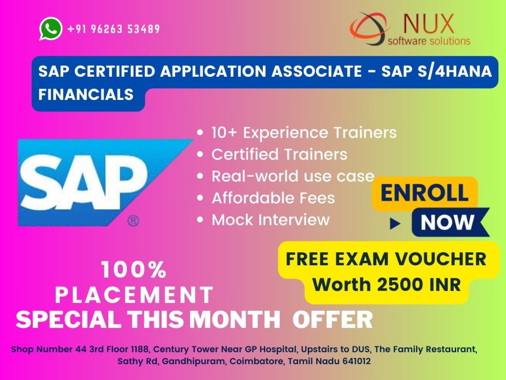 SAP Certified Application Associate - SAP S_4HANA Financials