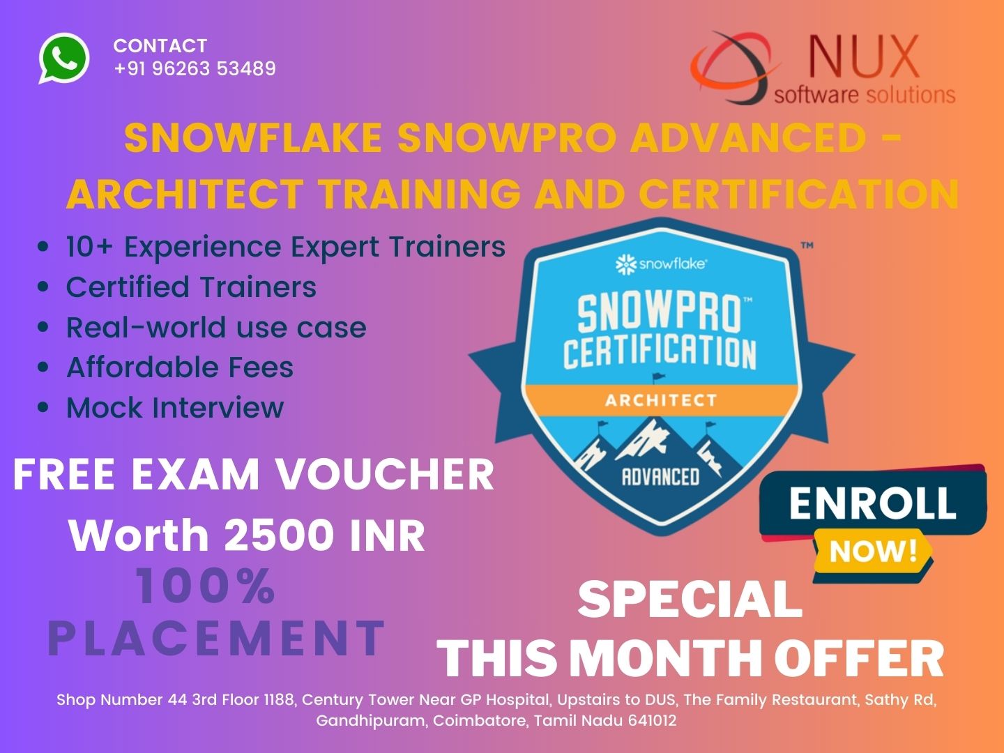 Snowflake SnowPro Advanced - Architect