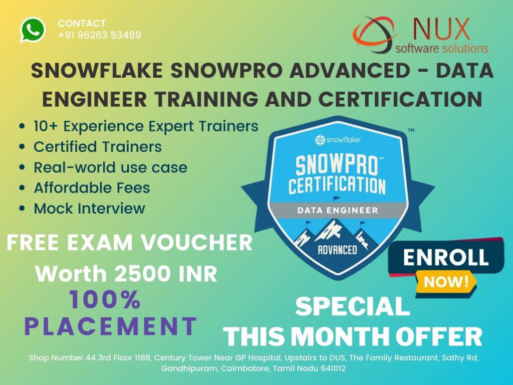 Snowflake SnowPro Advanced - Data Engineer