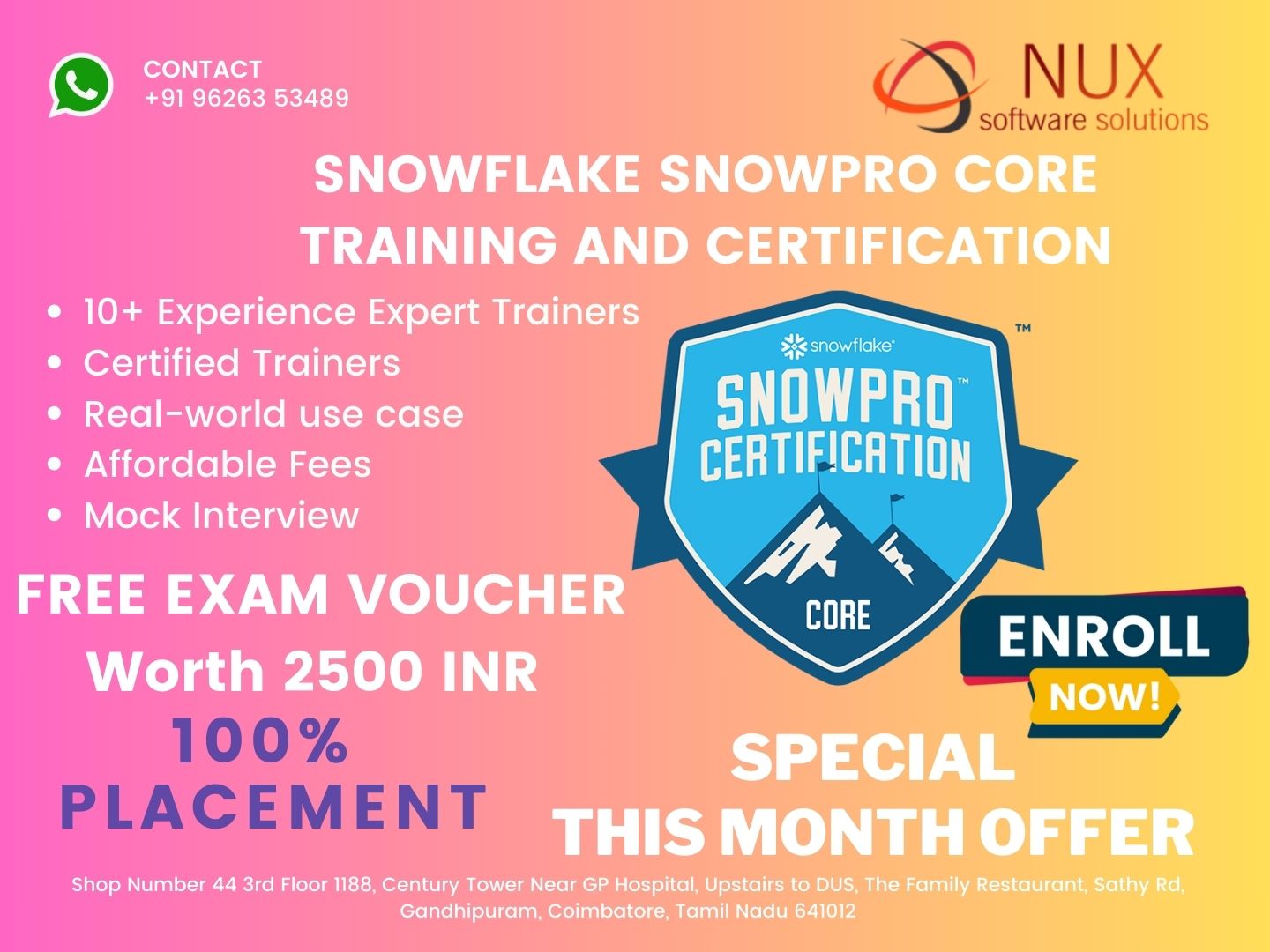 Snowflake SnowPro Core