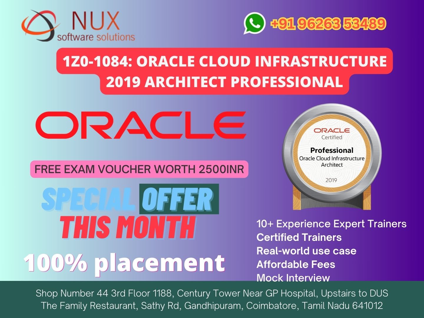 1Z0-1084_ Oracle Cloud Infrastructure 2019 Architect Professional