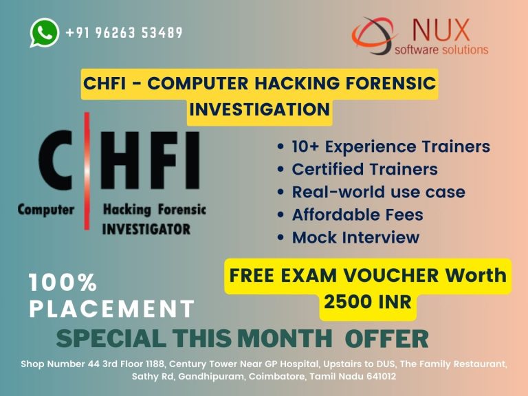 CHFI - Computer Hacking Forensic Investigation